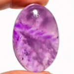 Amethyste ovale 77 Carats du collier 149