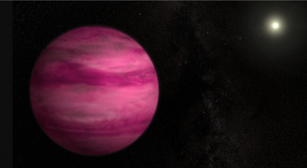 ,GJ 504 b surnommée la « planète rose »